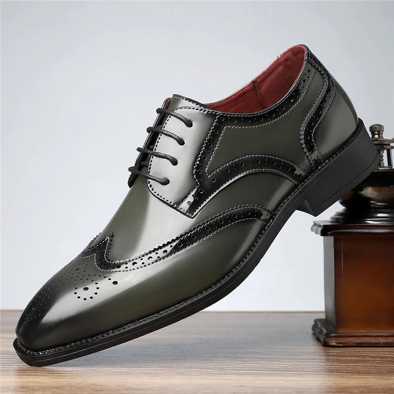 Ashbourne Leather Oxford Shoes