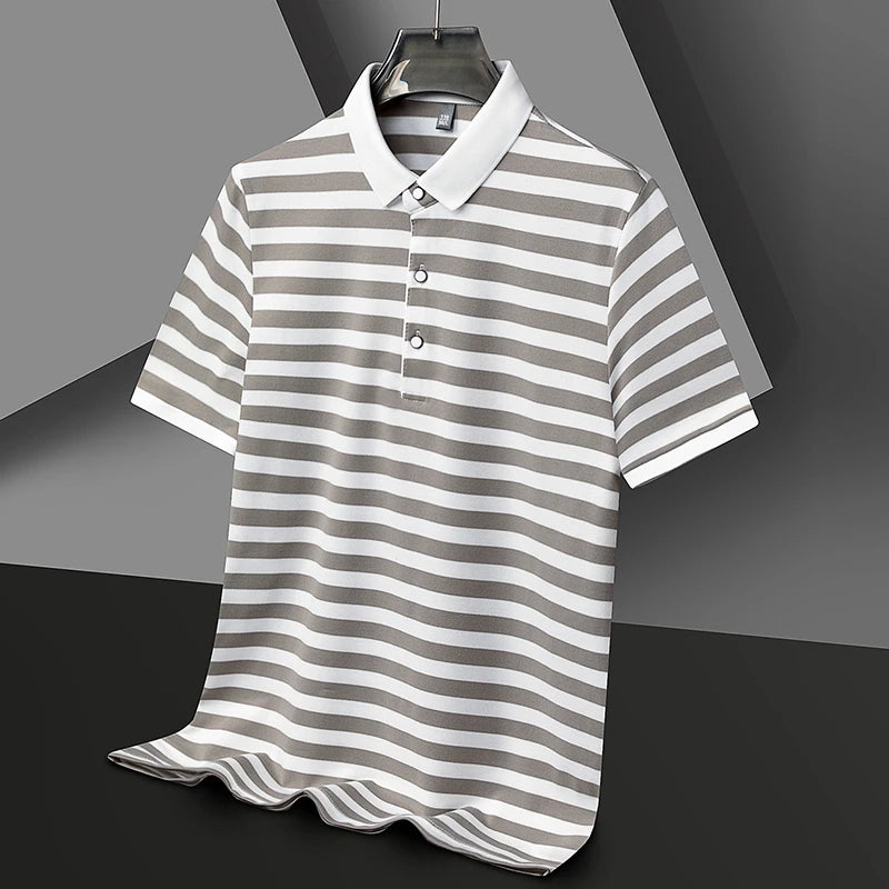 Lido Stripe Polo