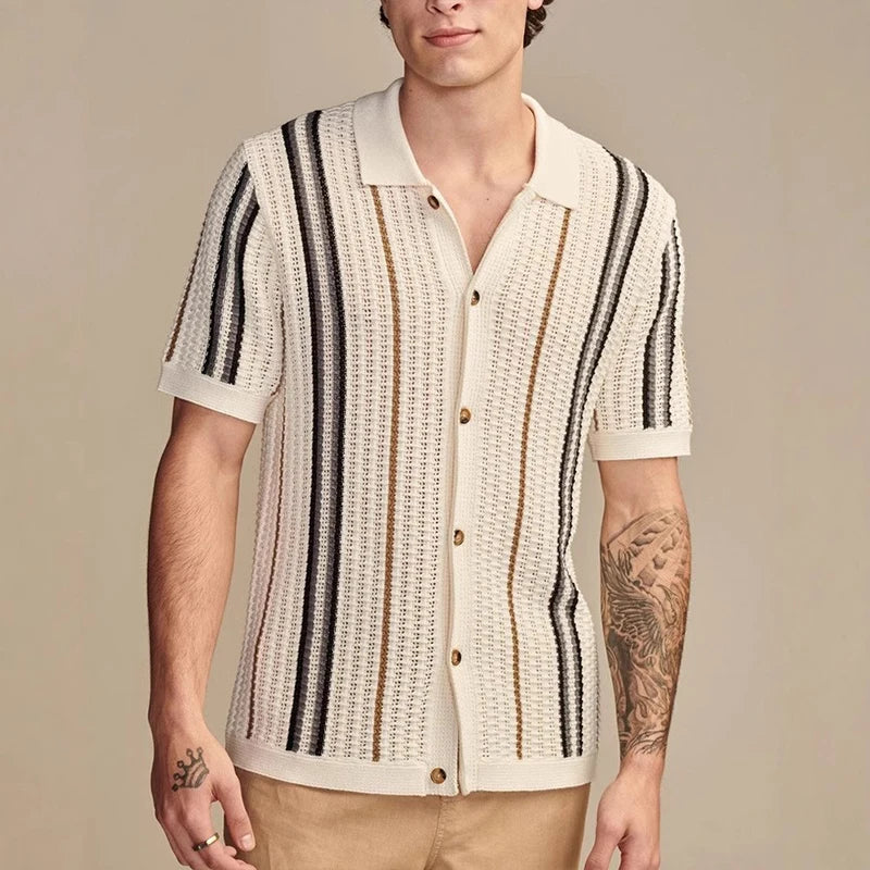 Riviera Knit Button Shirt