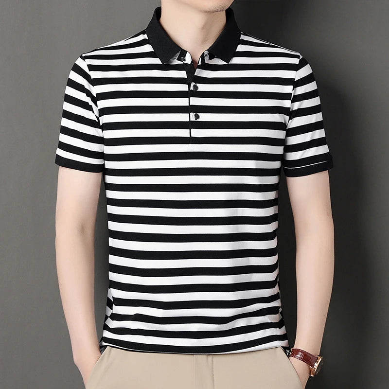 Lido Stripe Polo