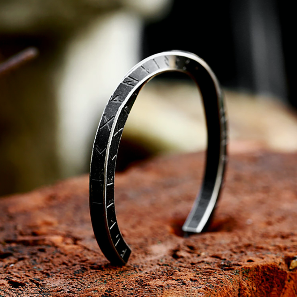 Runic Möbius Cuff