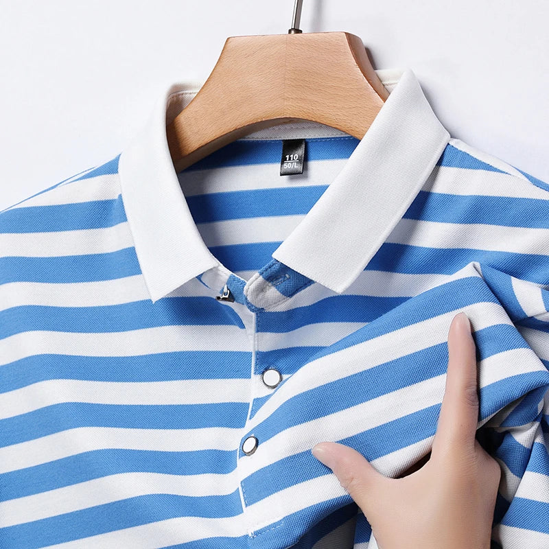 Lido Stripe Polo