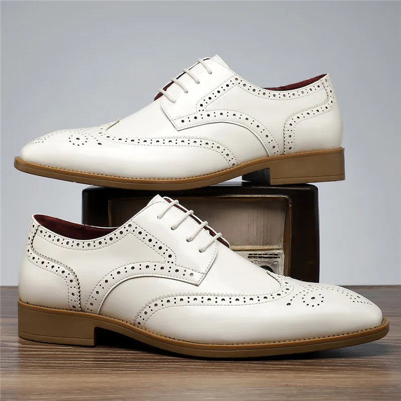 Ashbourne Leather Oxford Shoes