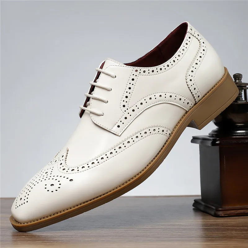 Ashbourne Leather Oxford Shoes