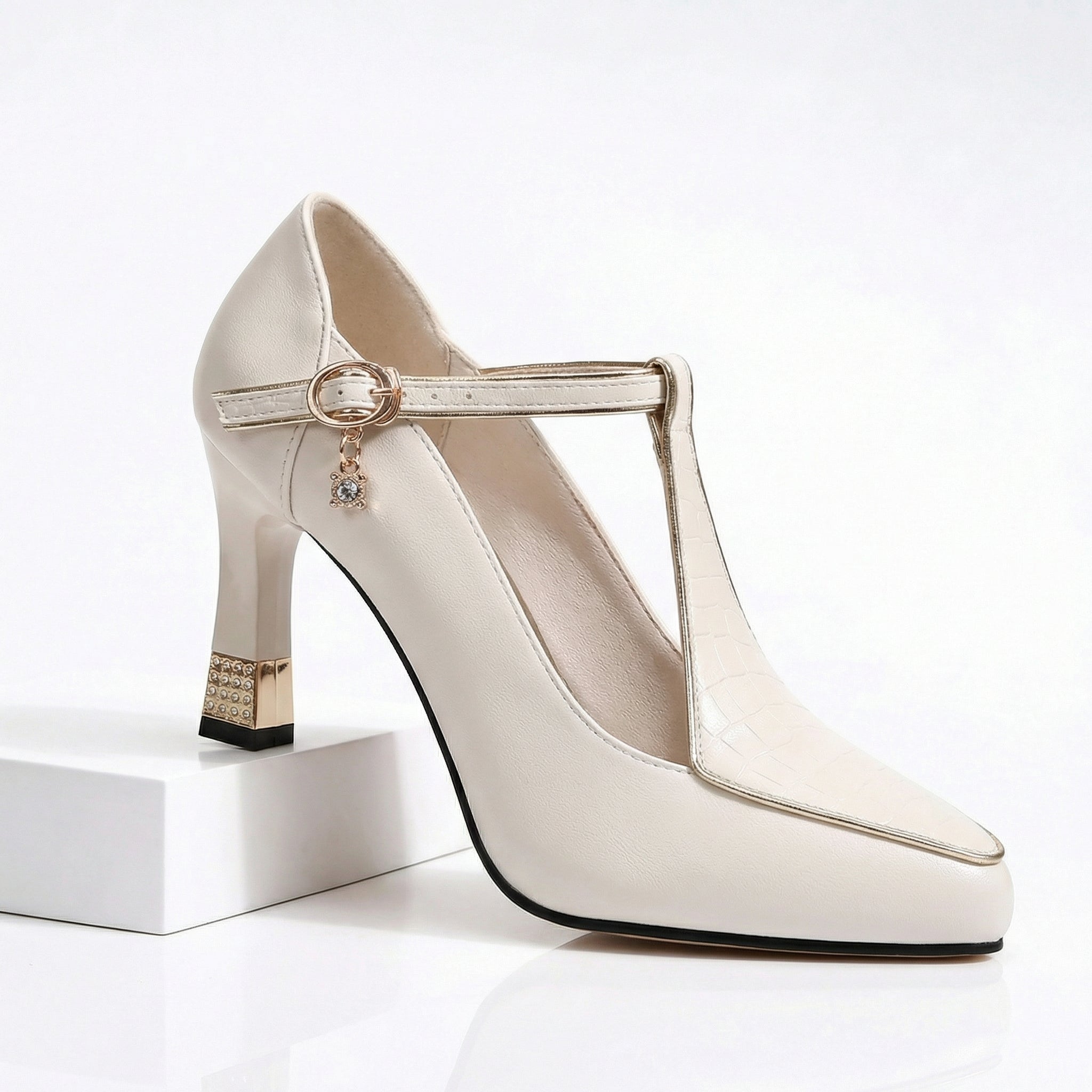 Milano T-Strap Heels