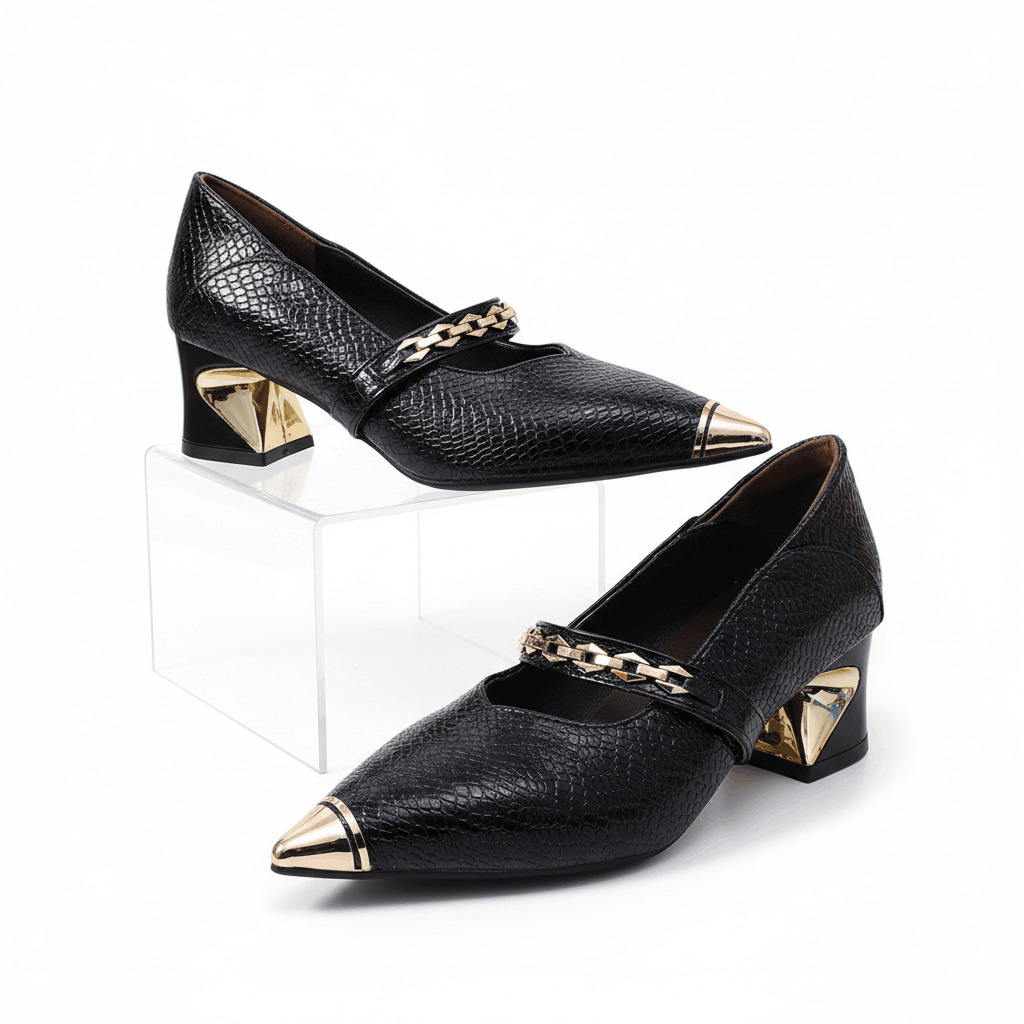 Rivoli Chain Heels