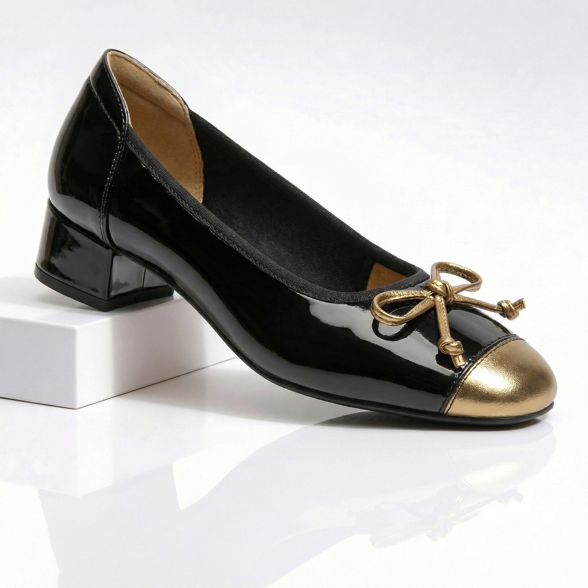 Elowen Cap-Toe Heels