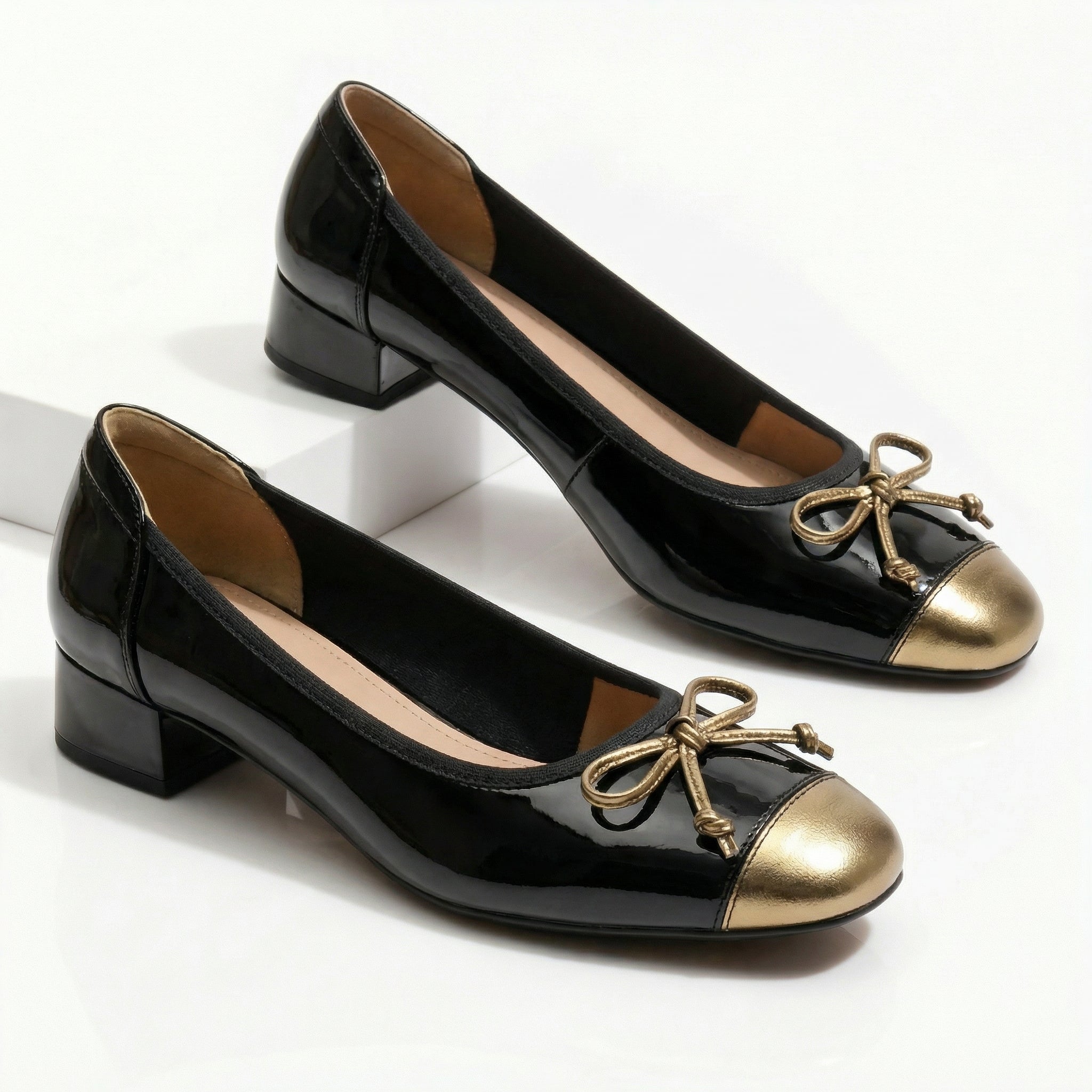 Elowen Cap-Toe Heels