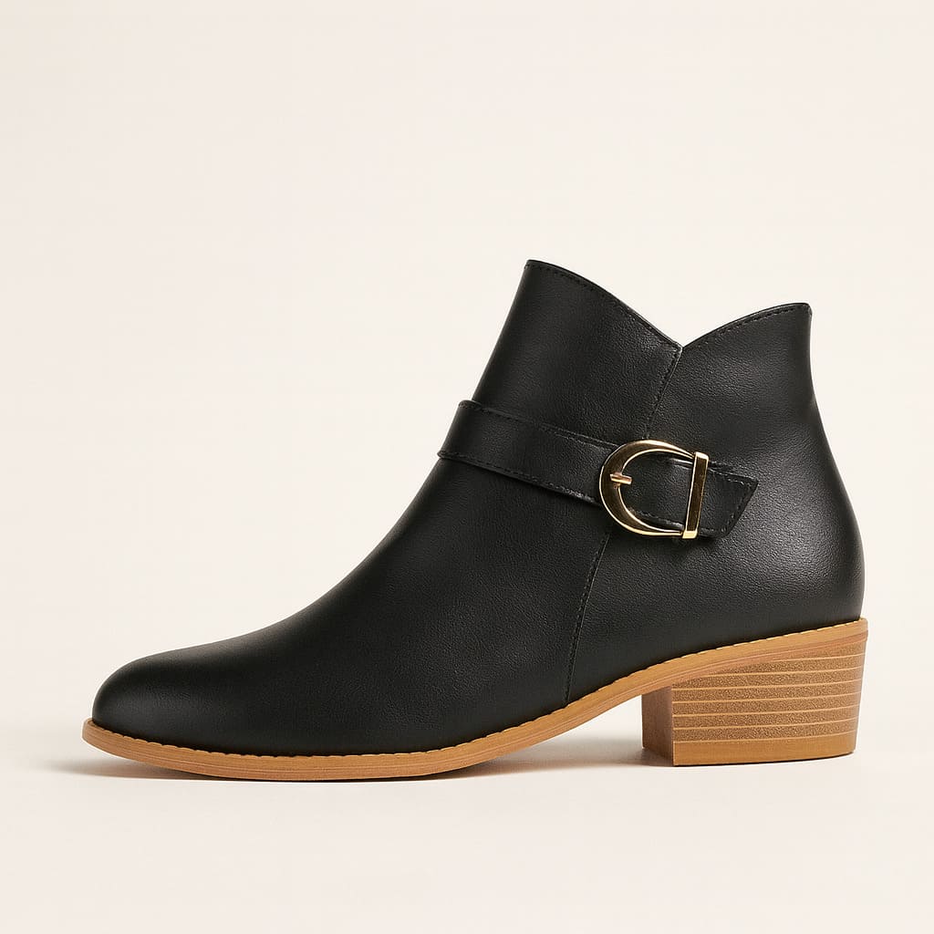 Arlena Side-Buckle Boots