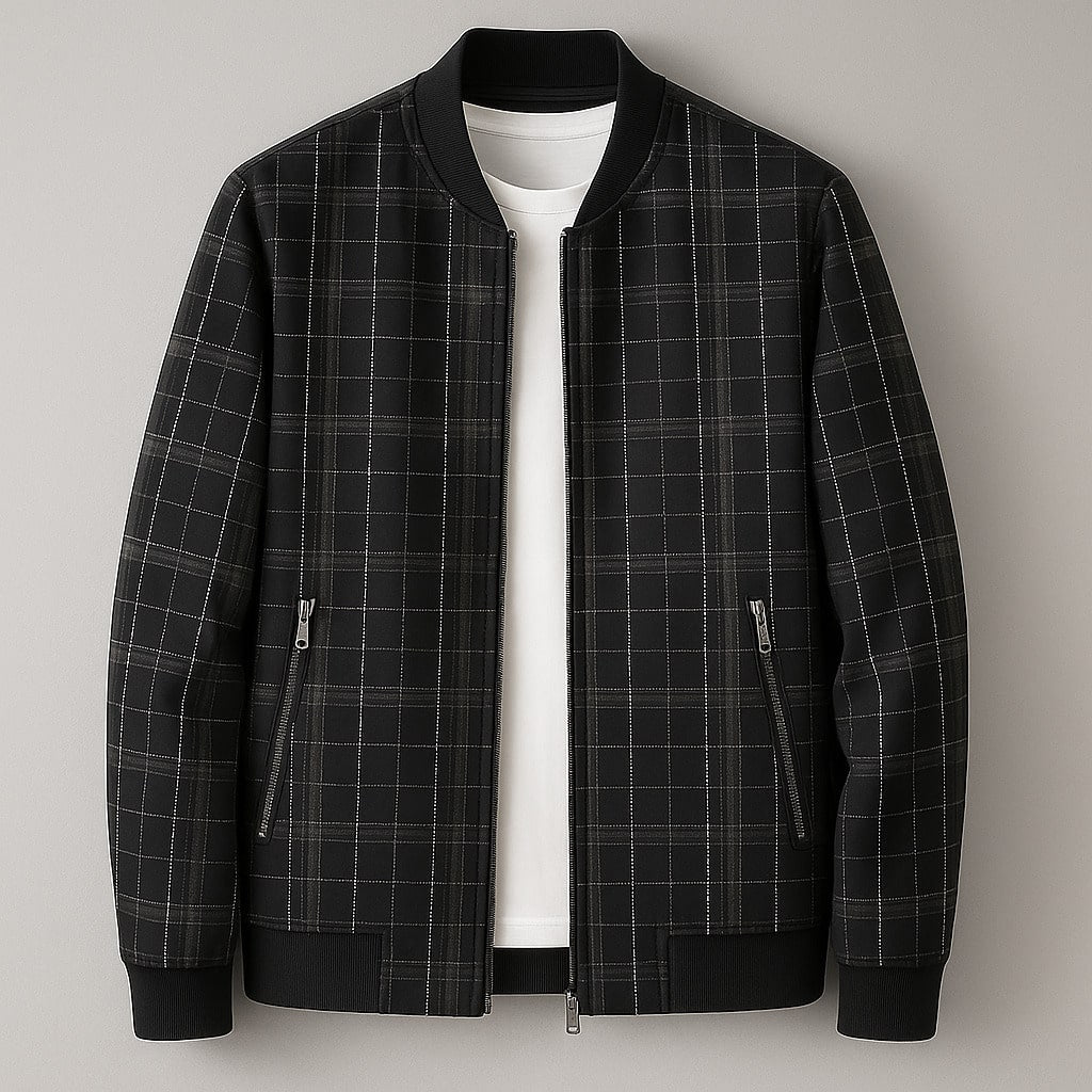 Hadley Tartan Bomber Jacket