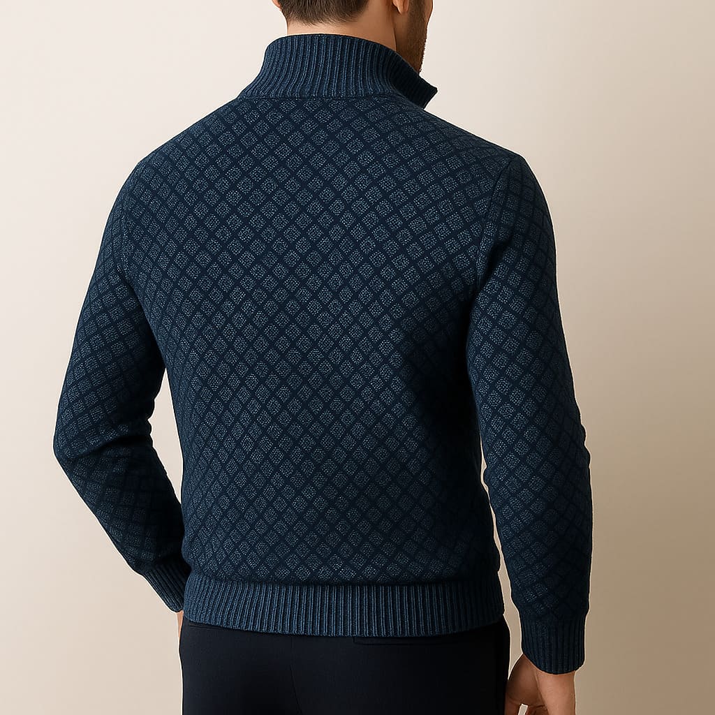 Harrow Knit Zip Sweater