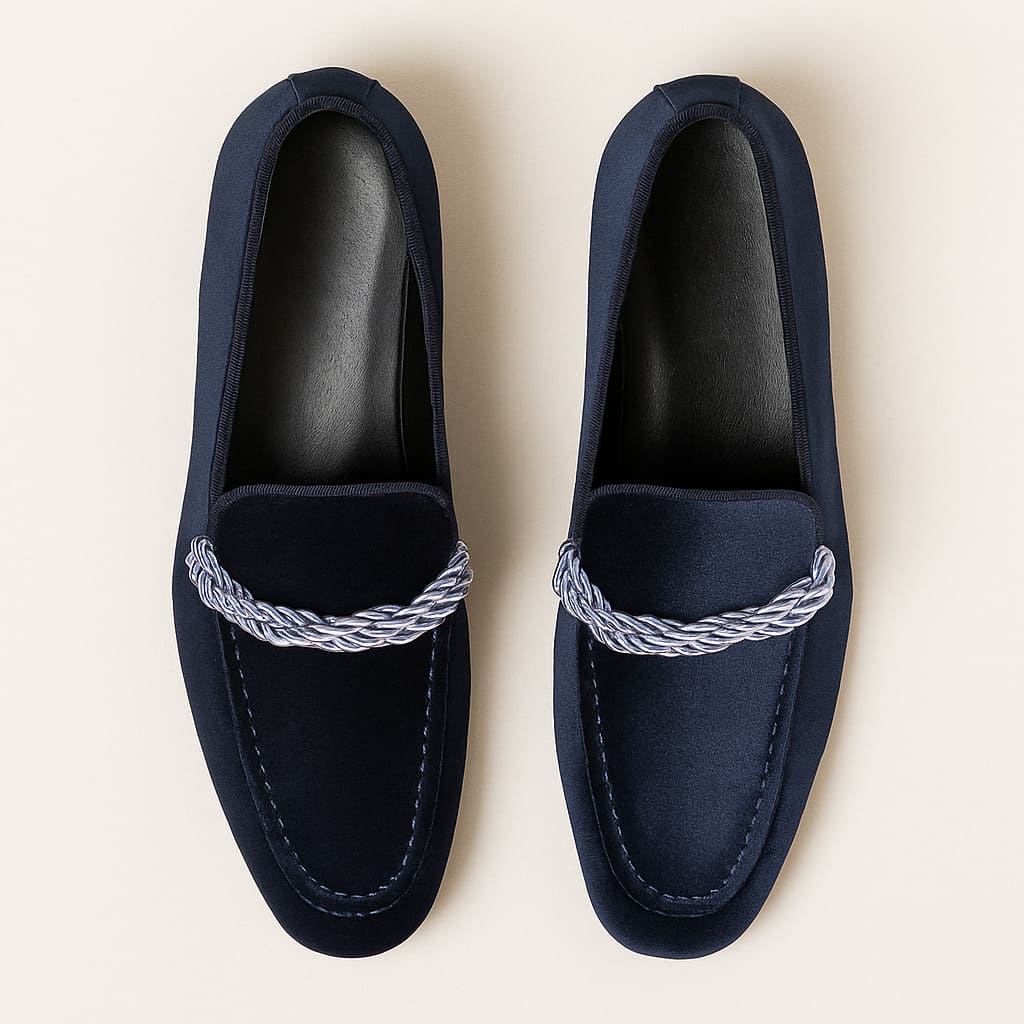 Arkel Velvet Loafers