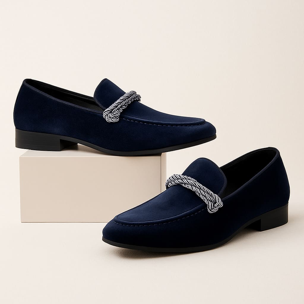 Arkel Velvet Loafers