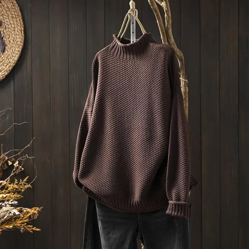 Aurora Waffle Knit Sweater