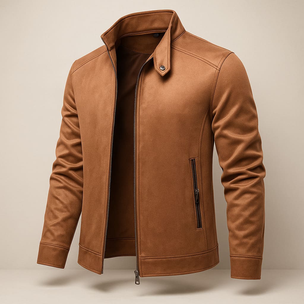 Langley Suede Zip Jacket
