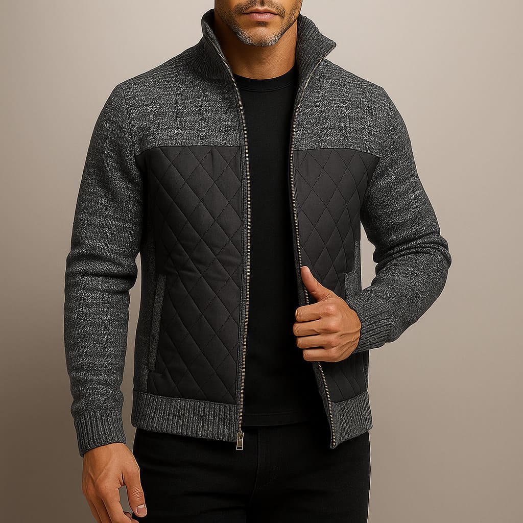 Mason Quilted Knit Jacket