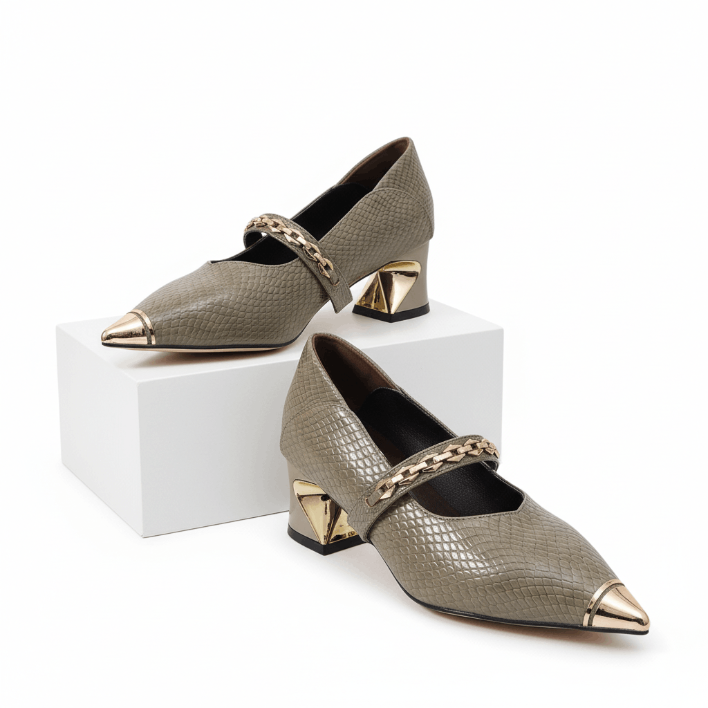 Rivoli Chain Heels