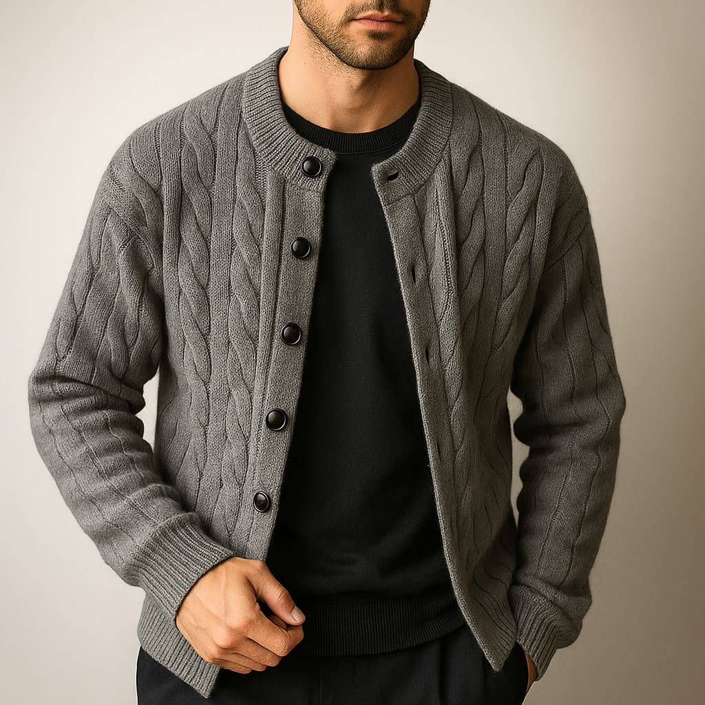 Kensington Cable Knit Cardigan