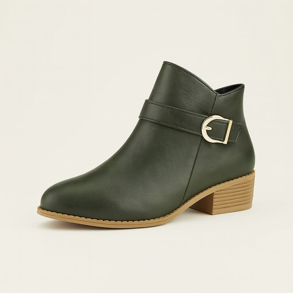 Arlena Side-Buckle Boots