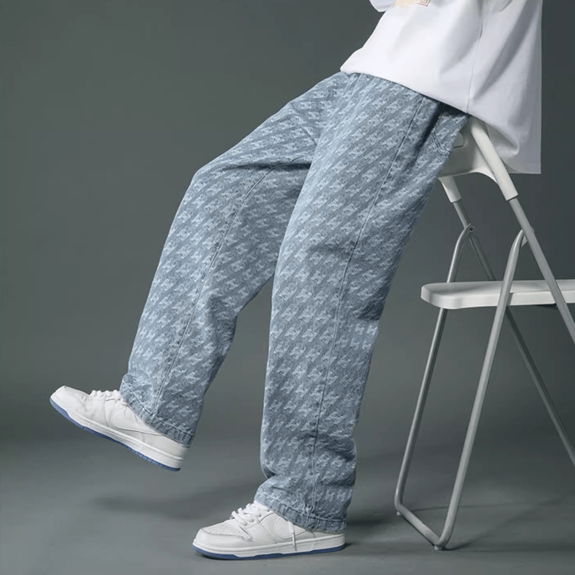 Chainlink Wide Denim