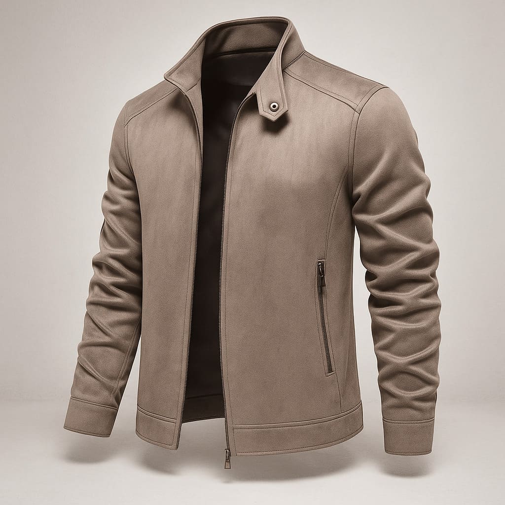Langley Suede Zip Jacket