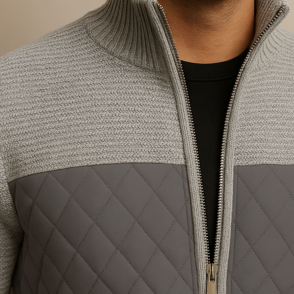 Mason Quilted Knit Jacket