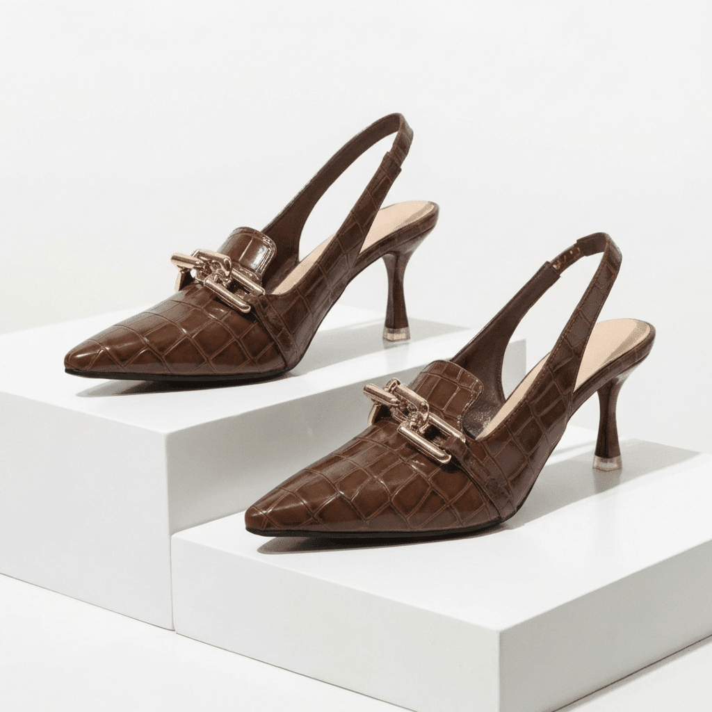 Lysandra Chain Slingbacks