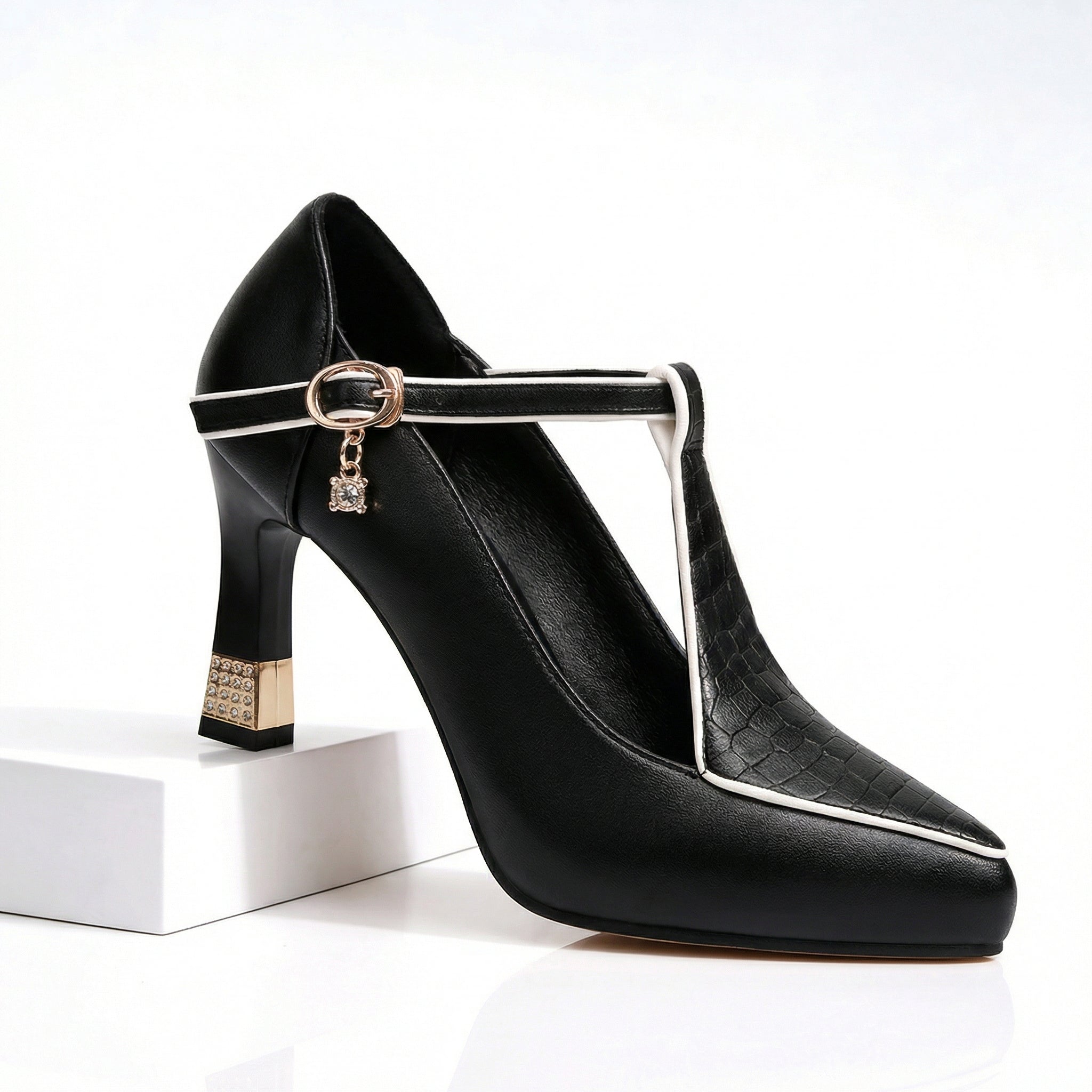 Milano T-Strap Heels