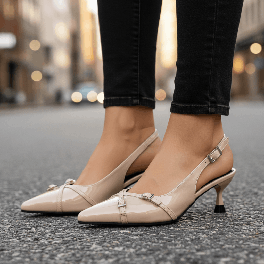 Elara Slingback Heels