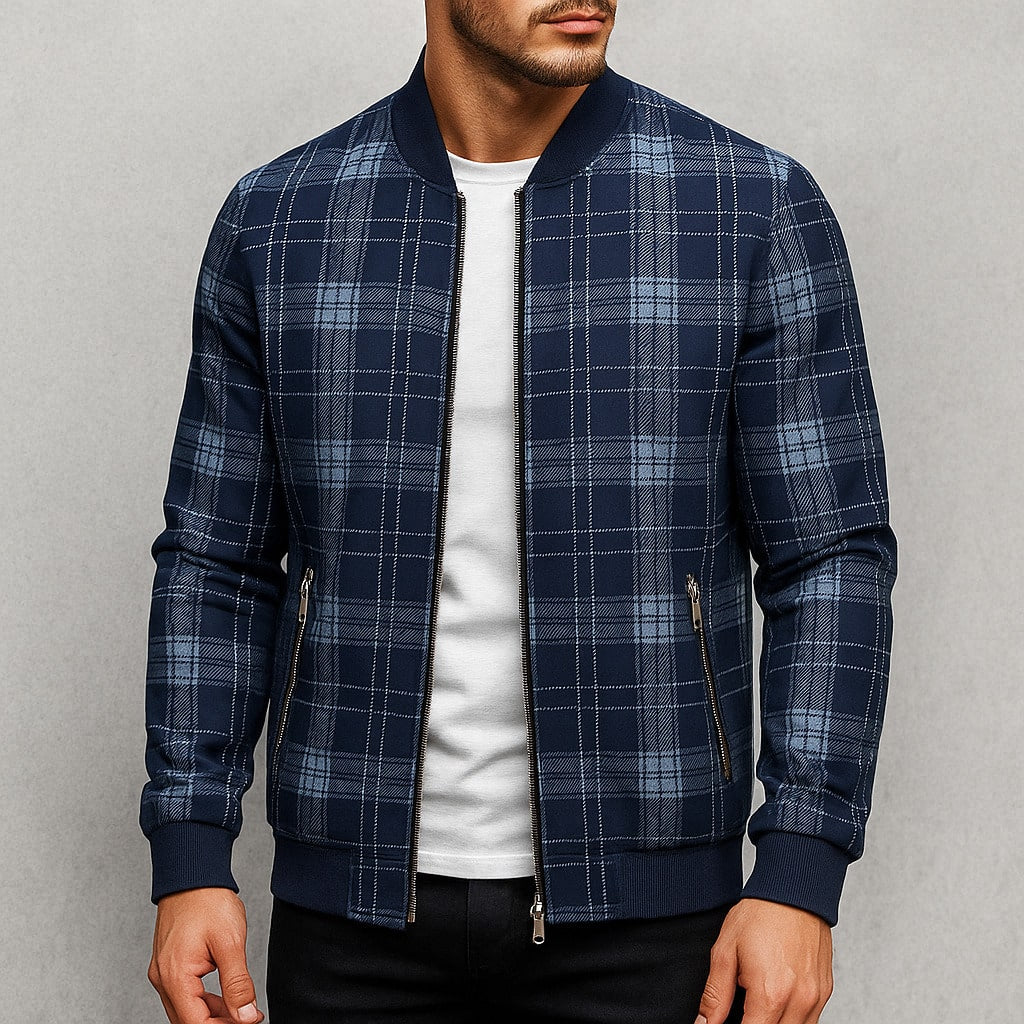 Hadley Tartan Bomber Jacket