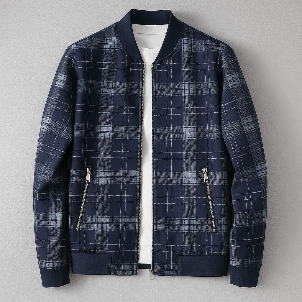 Hadley Tartan Bomber Jacket