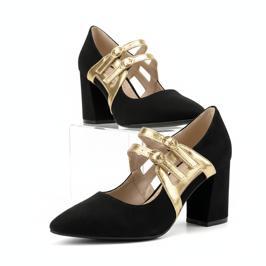 Isadora Block Heels