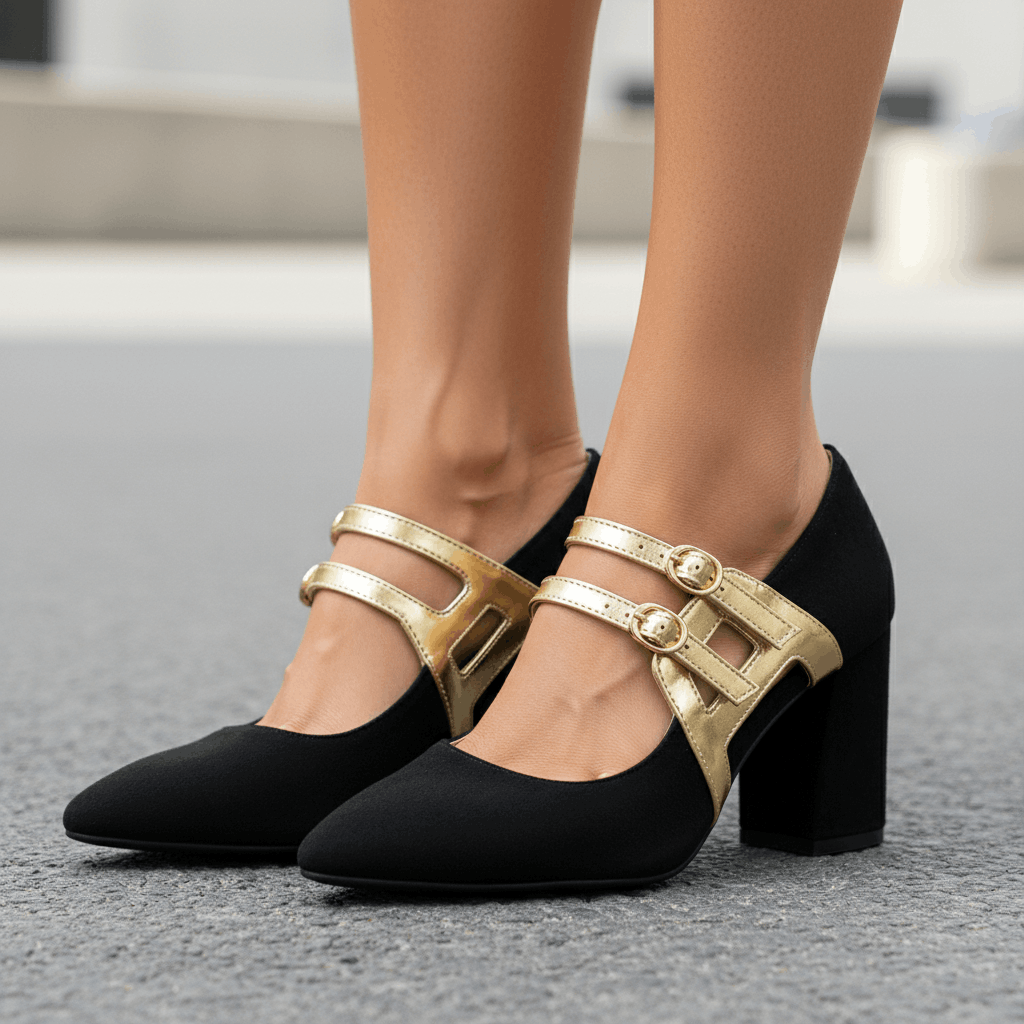 Isadora Block Heels