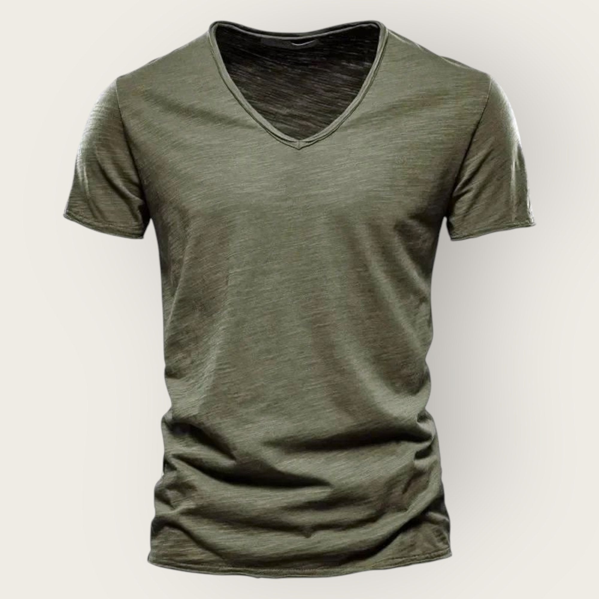 Kairo V-Neck Cotton T-Shirt