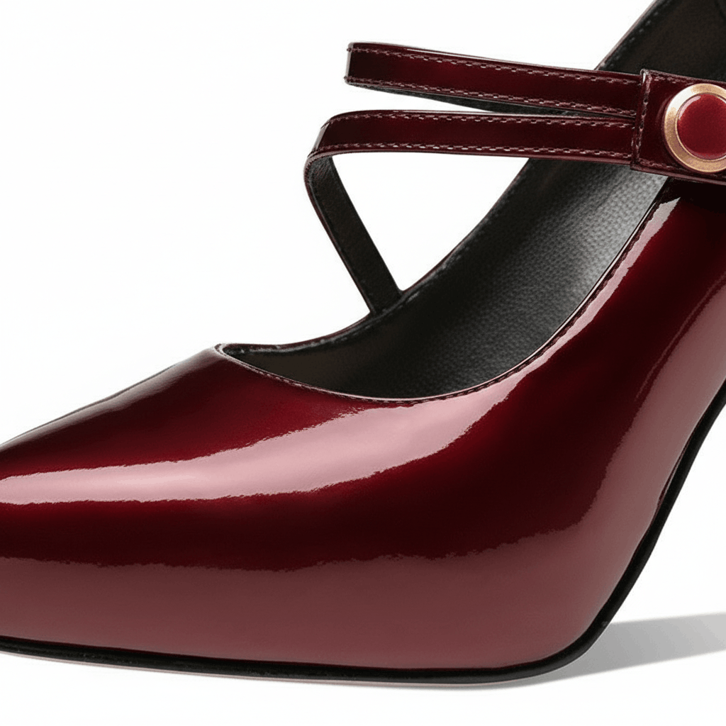 Valencia Patent Heels