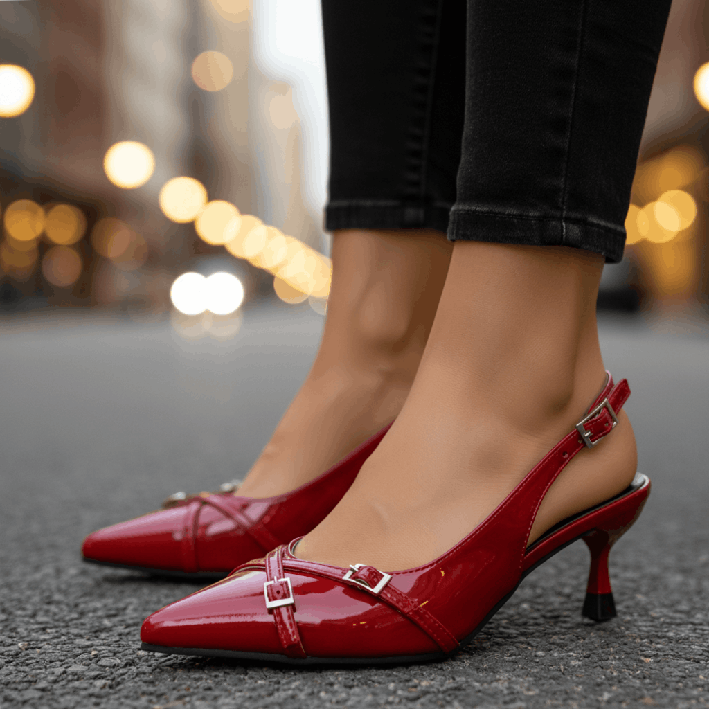 Elara Slingback Heels