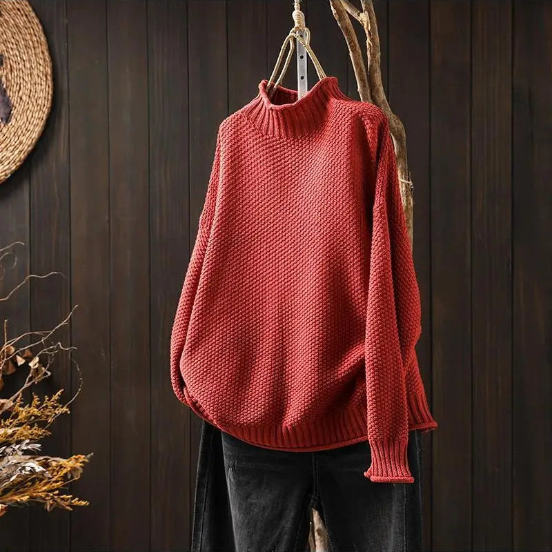 Aurora Waffle Knit Sweater