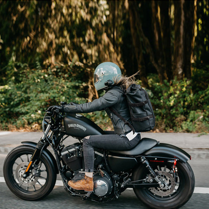 Rider's Edge Oil Wax Canvas Backpack