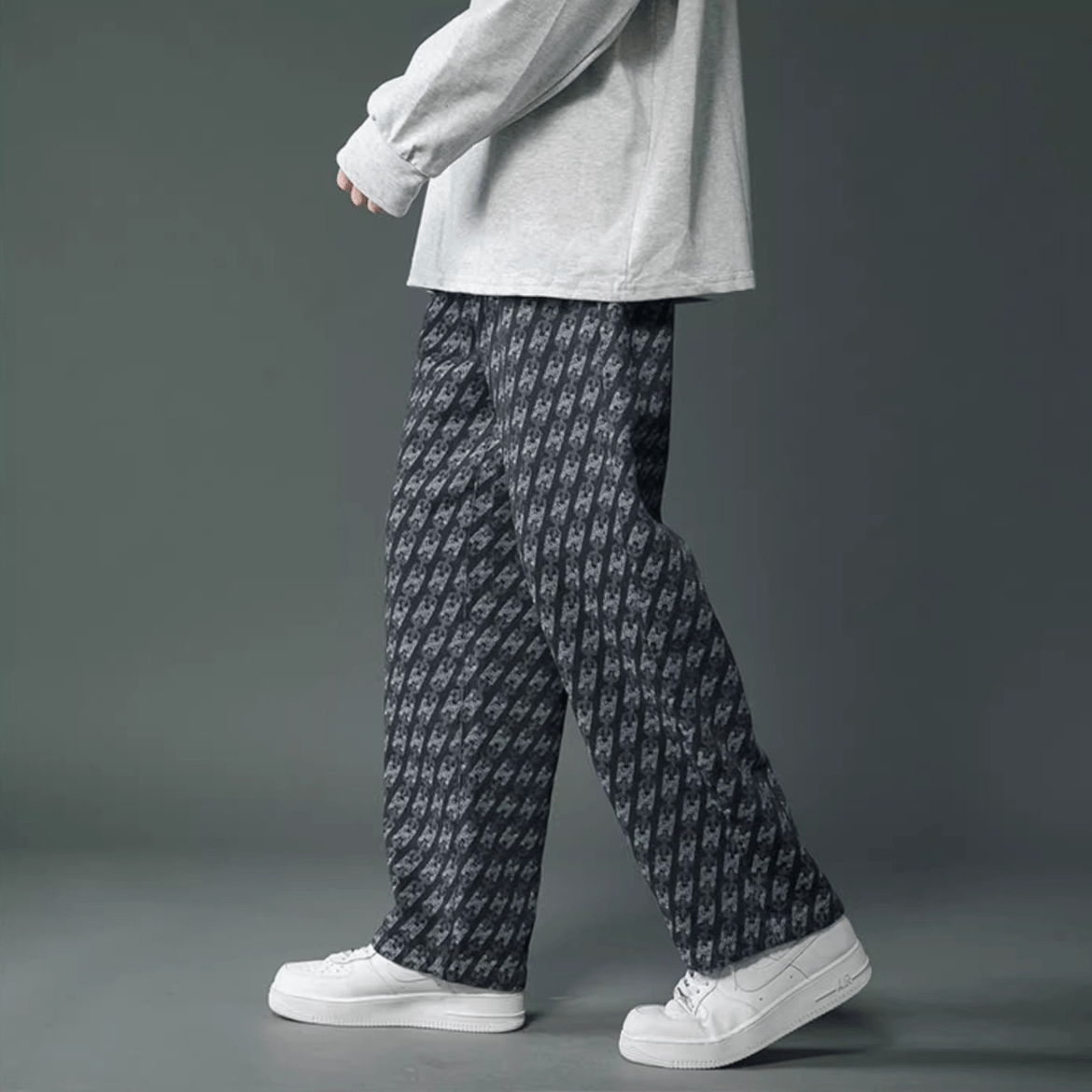 Chainlink Wide Denim