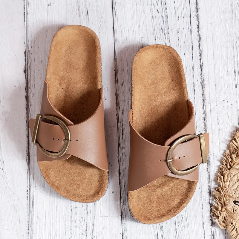 Lunel Cork Mules