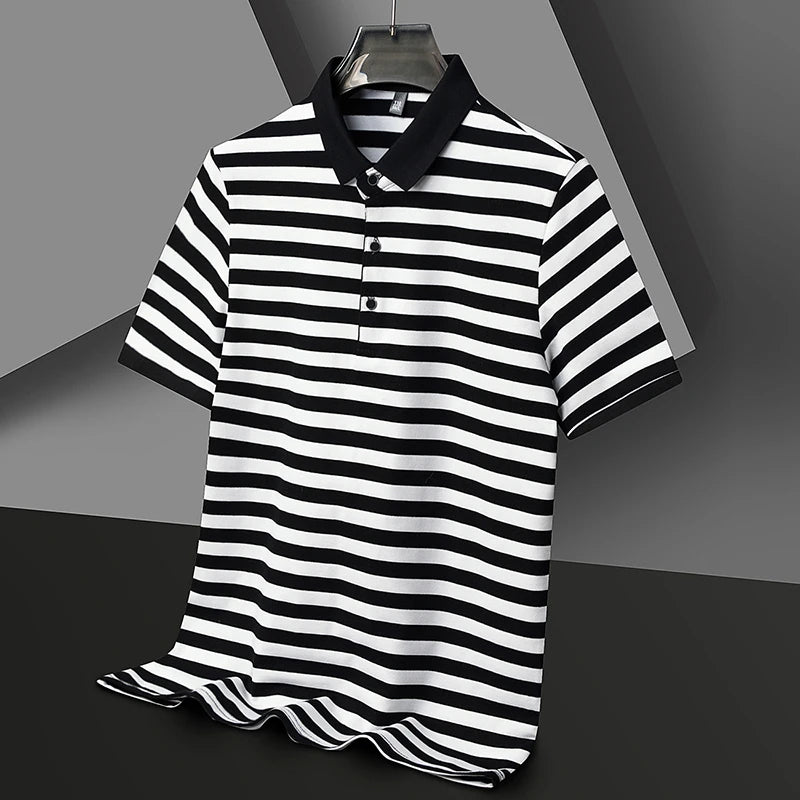 Lido Stripe Polo