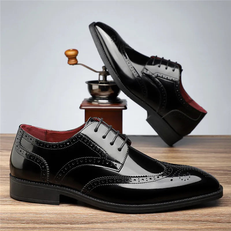 Ashbourne Leather Oxford Shoes