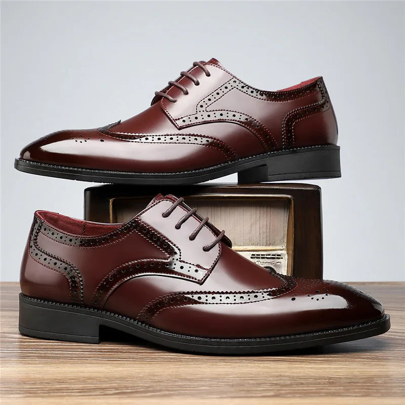 Ashbourne Leather Oxford Shoes