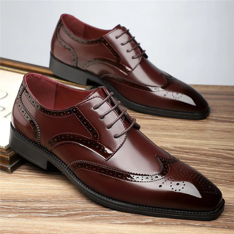 Ashbourne Leather Oxford Shoes