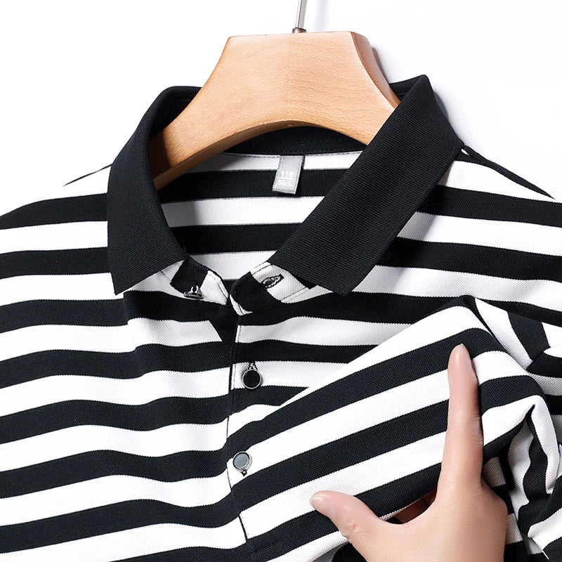 Lido Stripe Polo