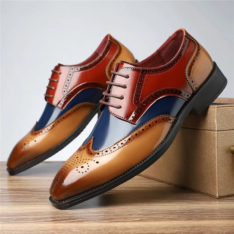Ashbourne Leather Oxford Shoes