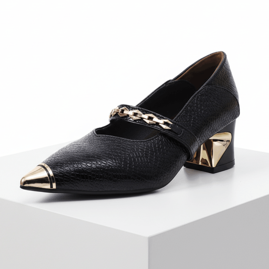 Rivoli Chain Heels
