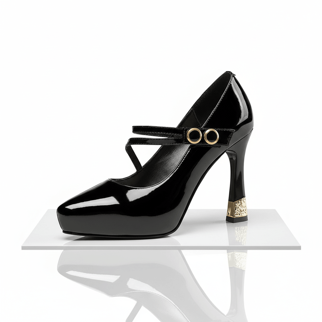 Valencia Patent Heels