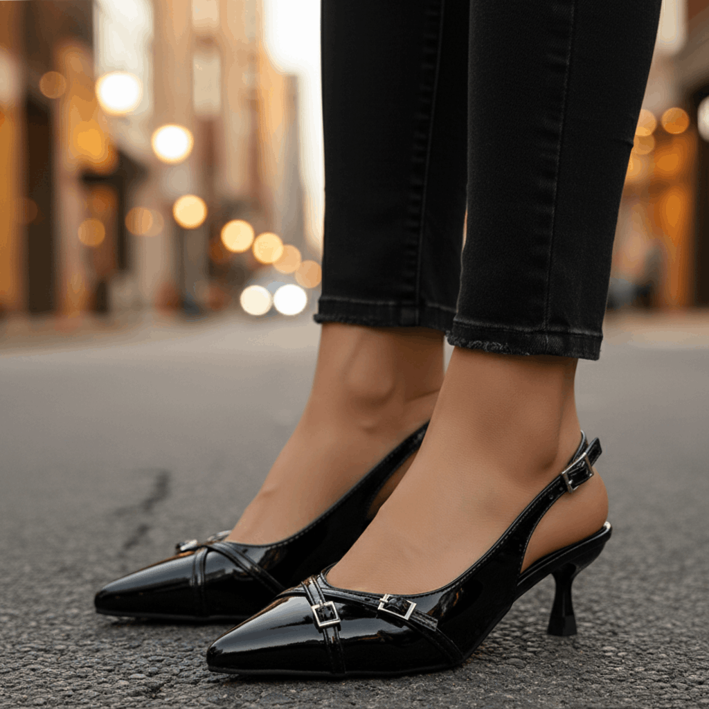 Elara Slingback Heels