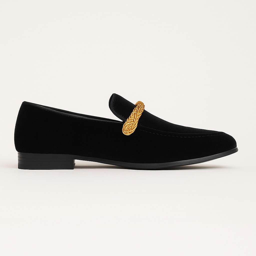 Arkel Velvet Loafers